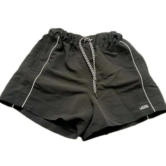 Vans Women Contender Black & White Shorts Size:XS - Picture 2 of 7